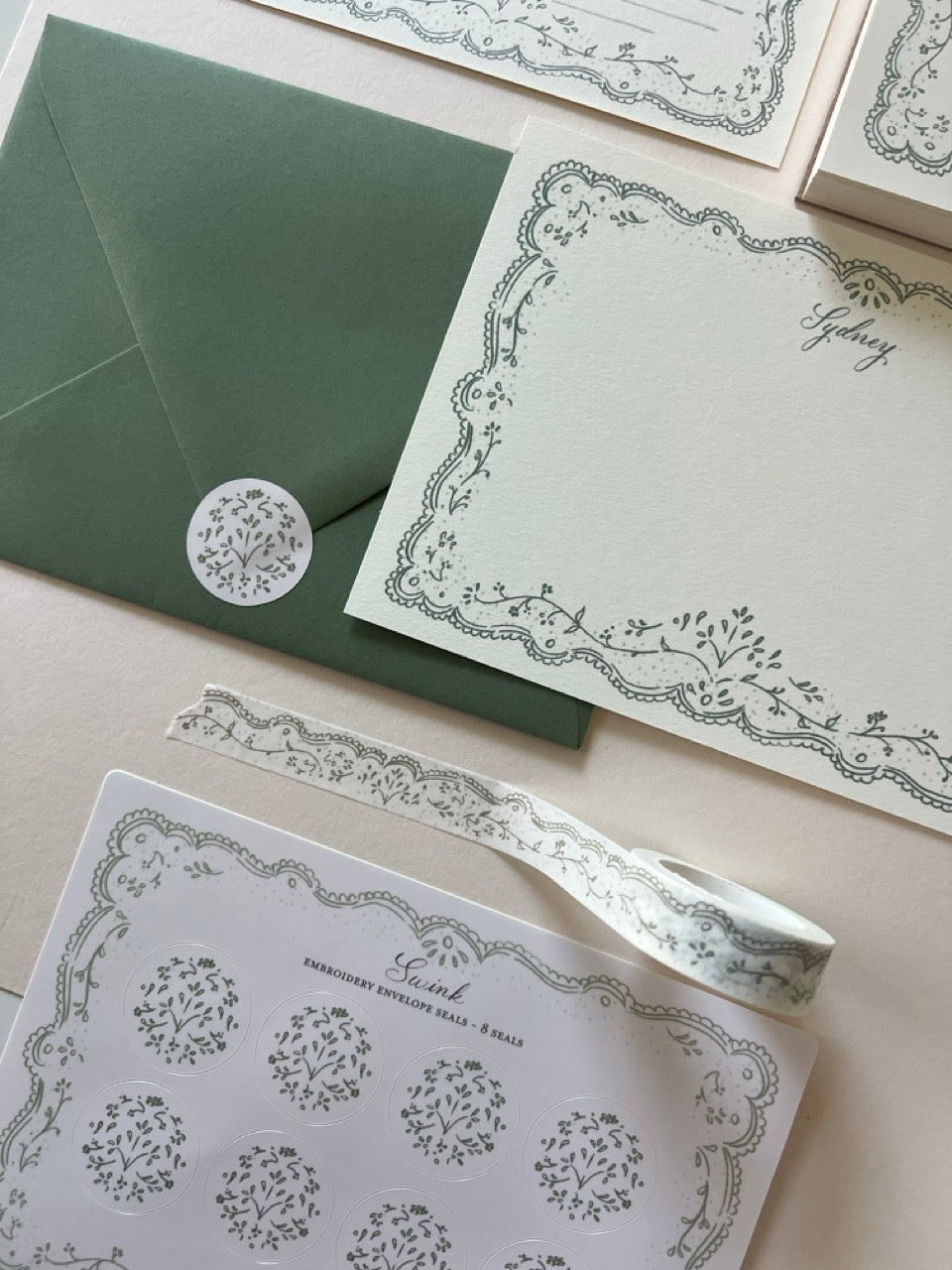 Embroidery Washi Tape