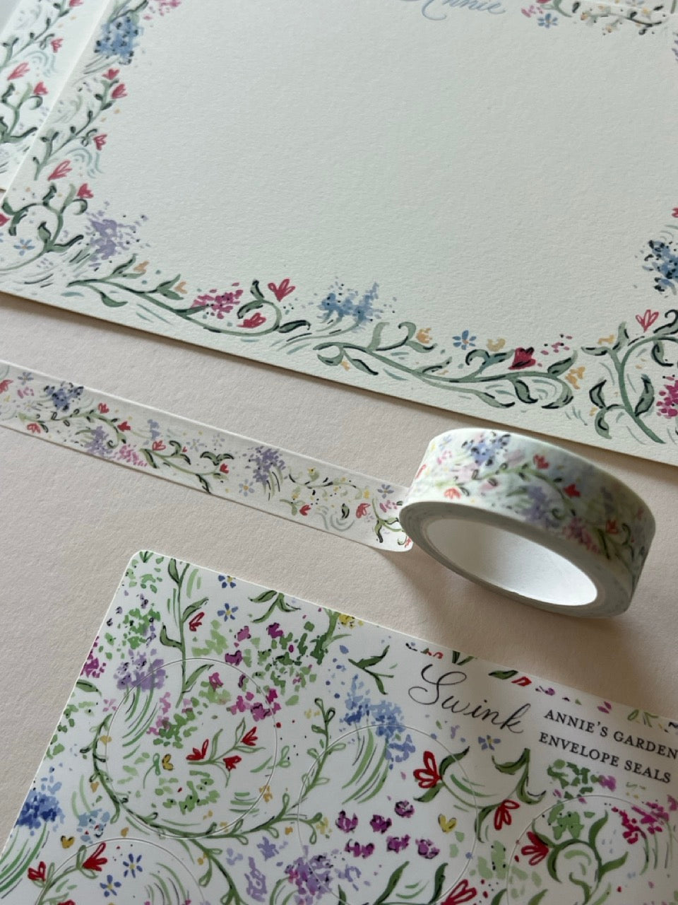Annie's Garden Washi Tape