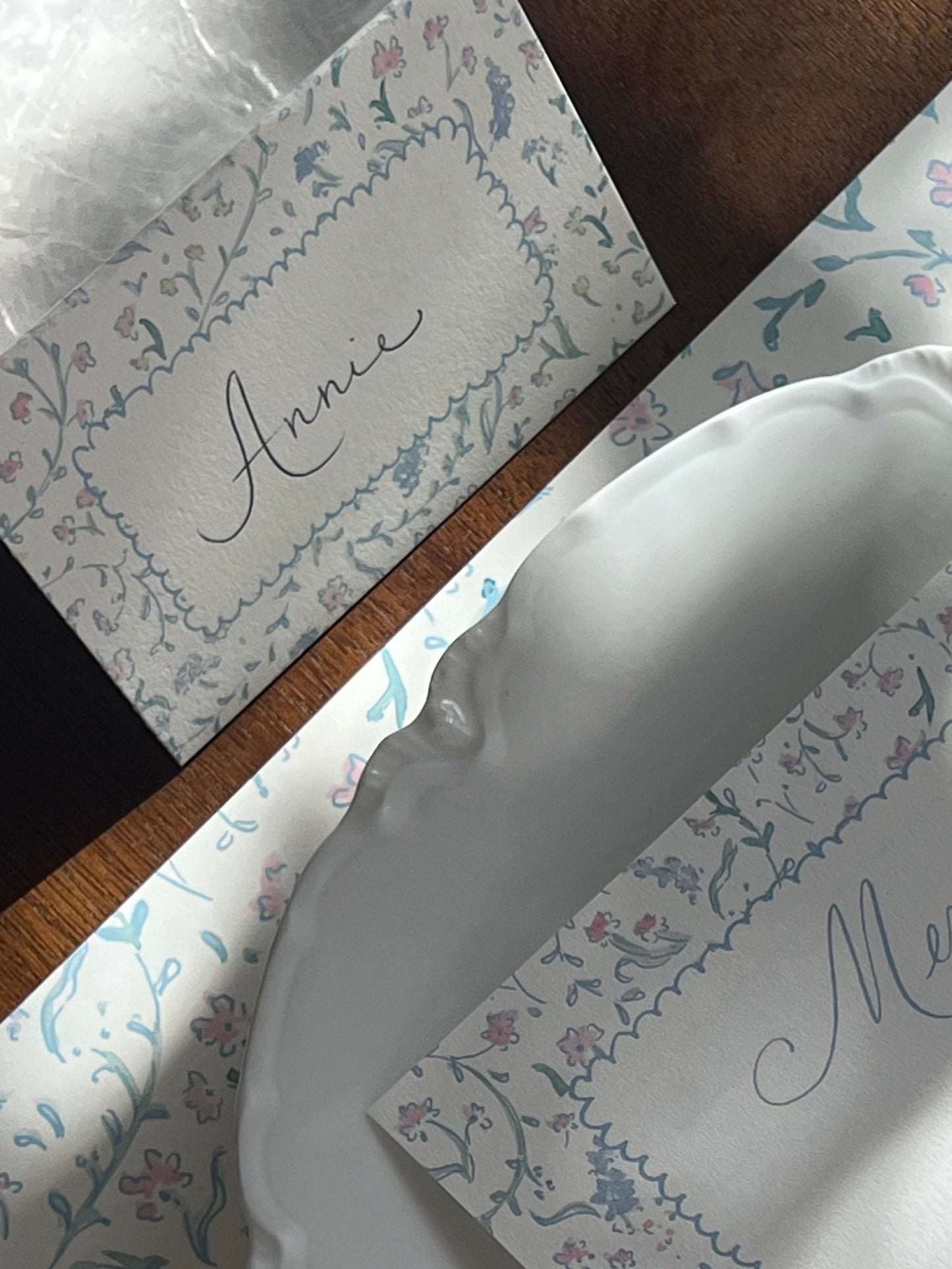 Paper Menus