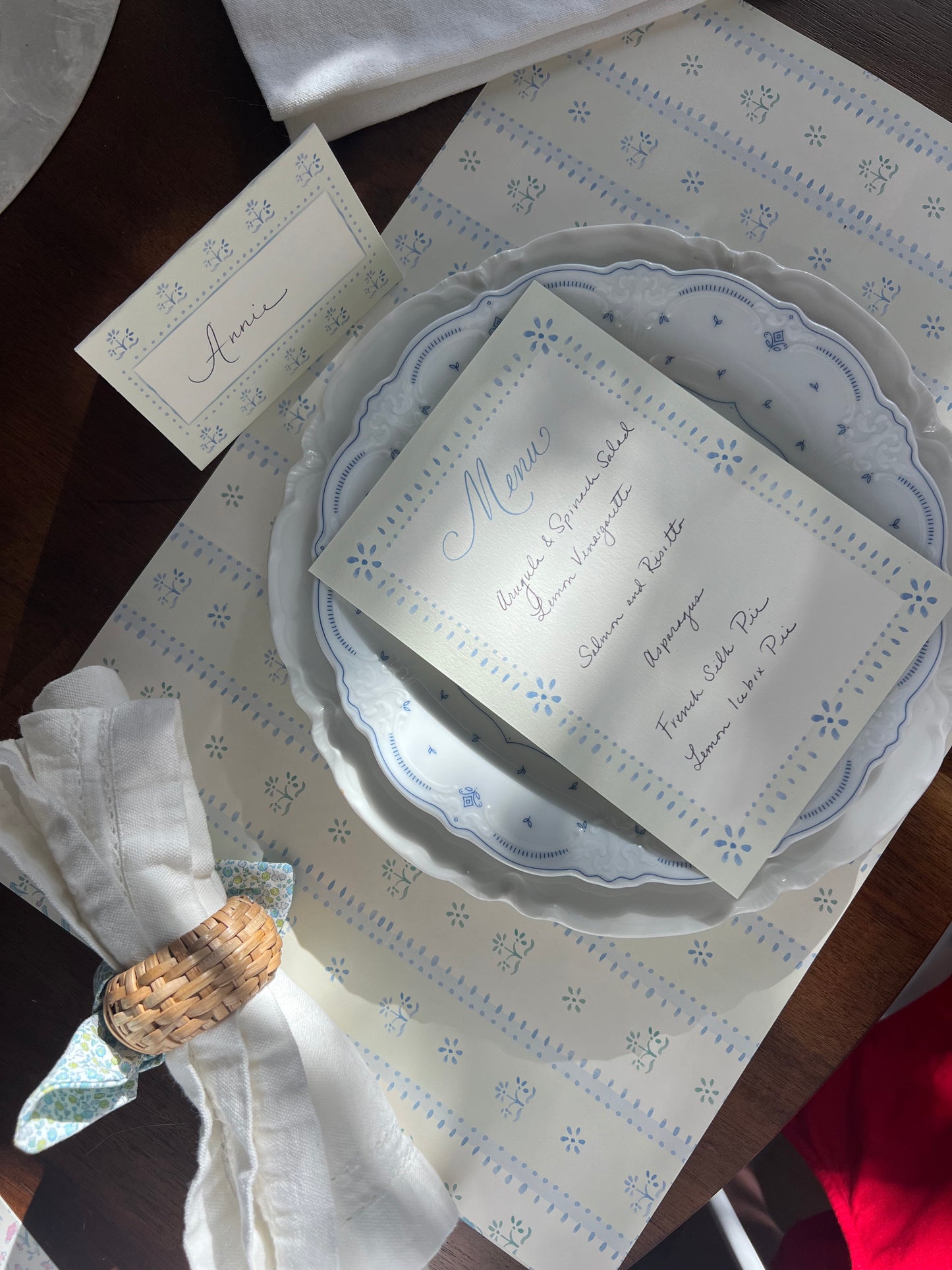 Paper Menus
