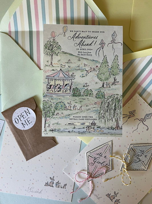 Kites at the Park Gender Reveal