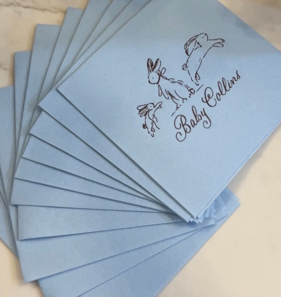 Custom Napkins (Set of 50)