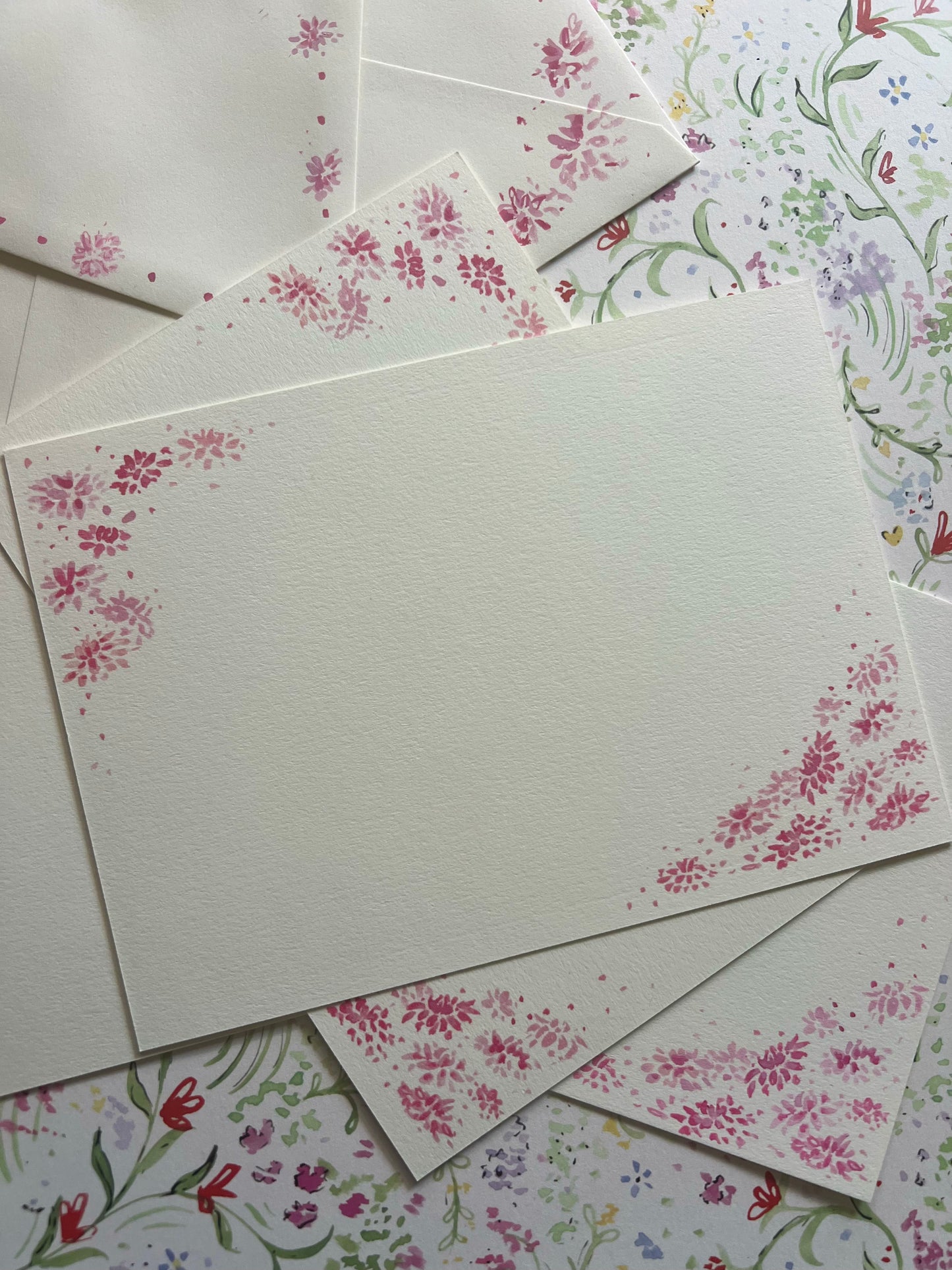 Dahlia Stationery Set