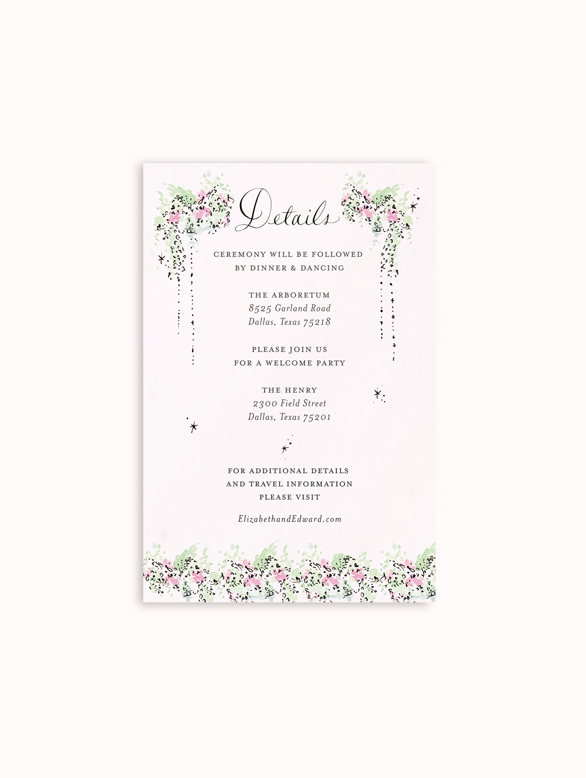 The Love Birds Wedding Suite