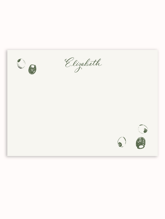 Olive Party Stationery Set
