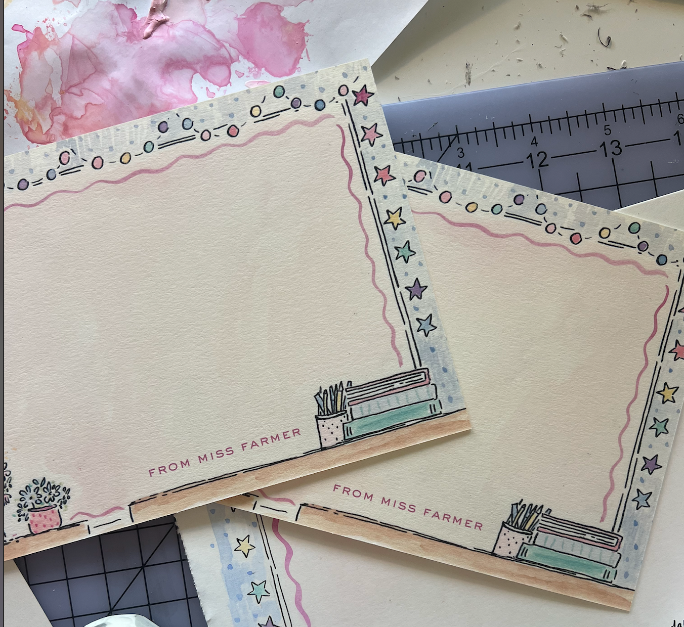 Classroom Cards Stationery Set