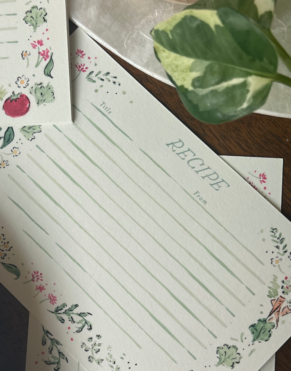 Greens Recipe Card