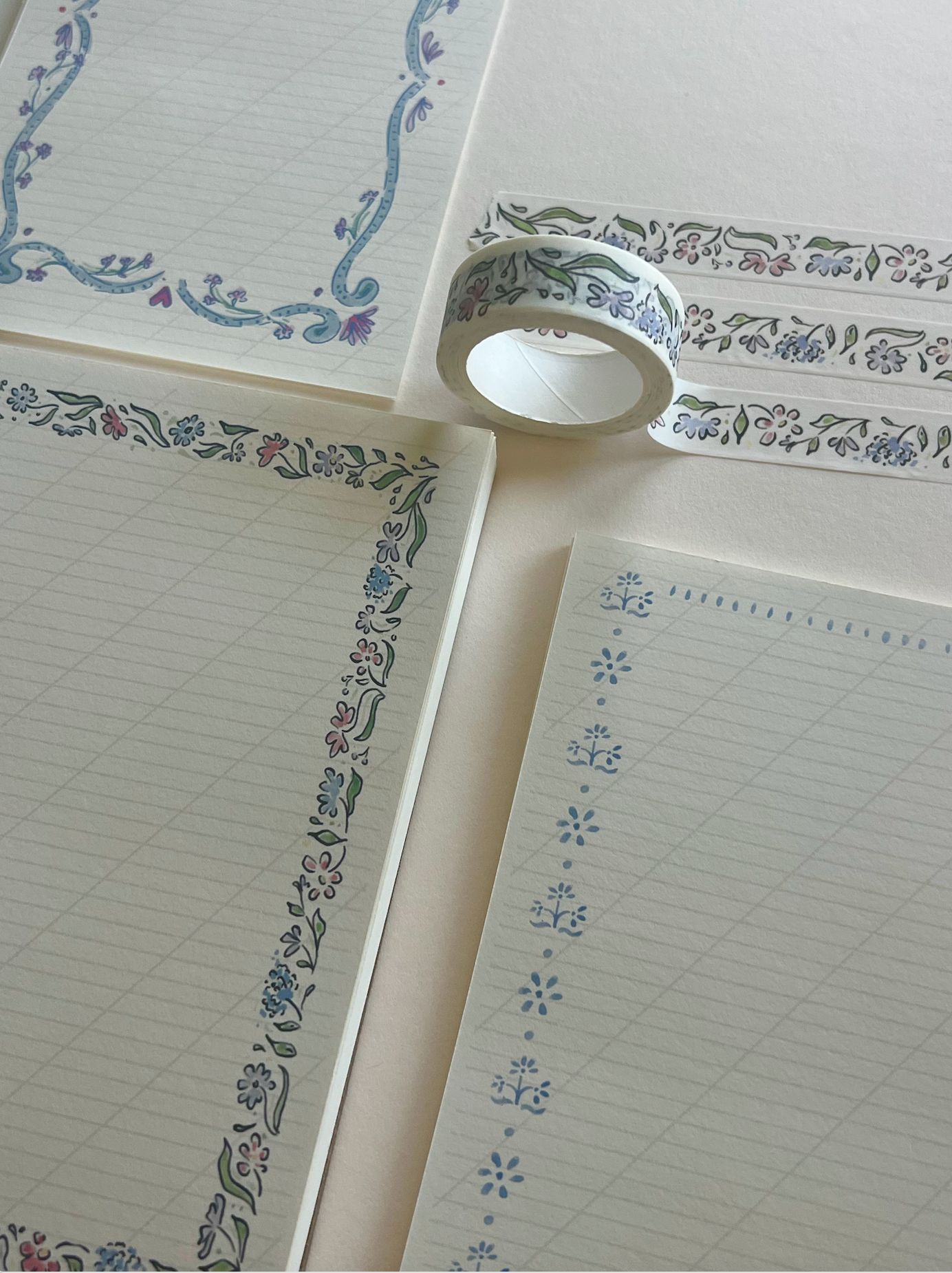 Penmanship Notepad Carmel