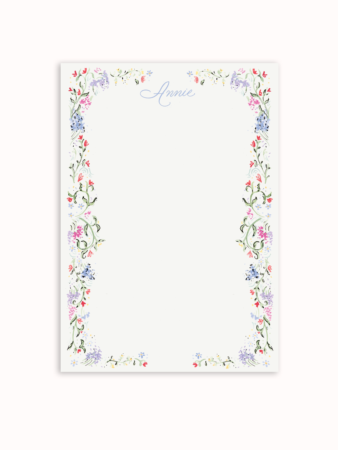 Annie's Garden Notepad