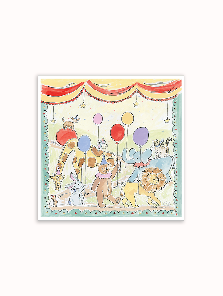 Circus Parade Art Print