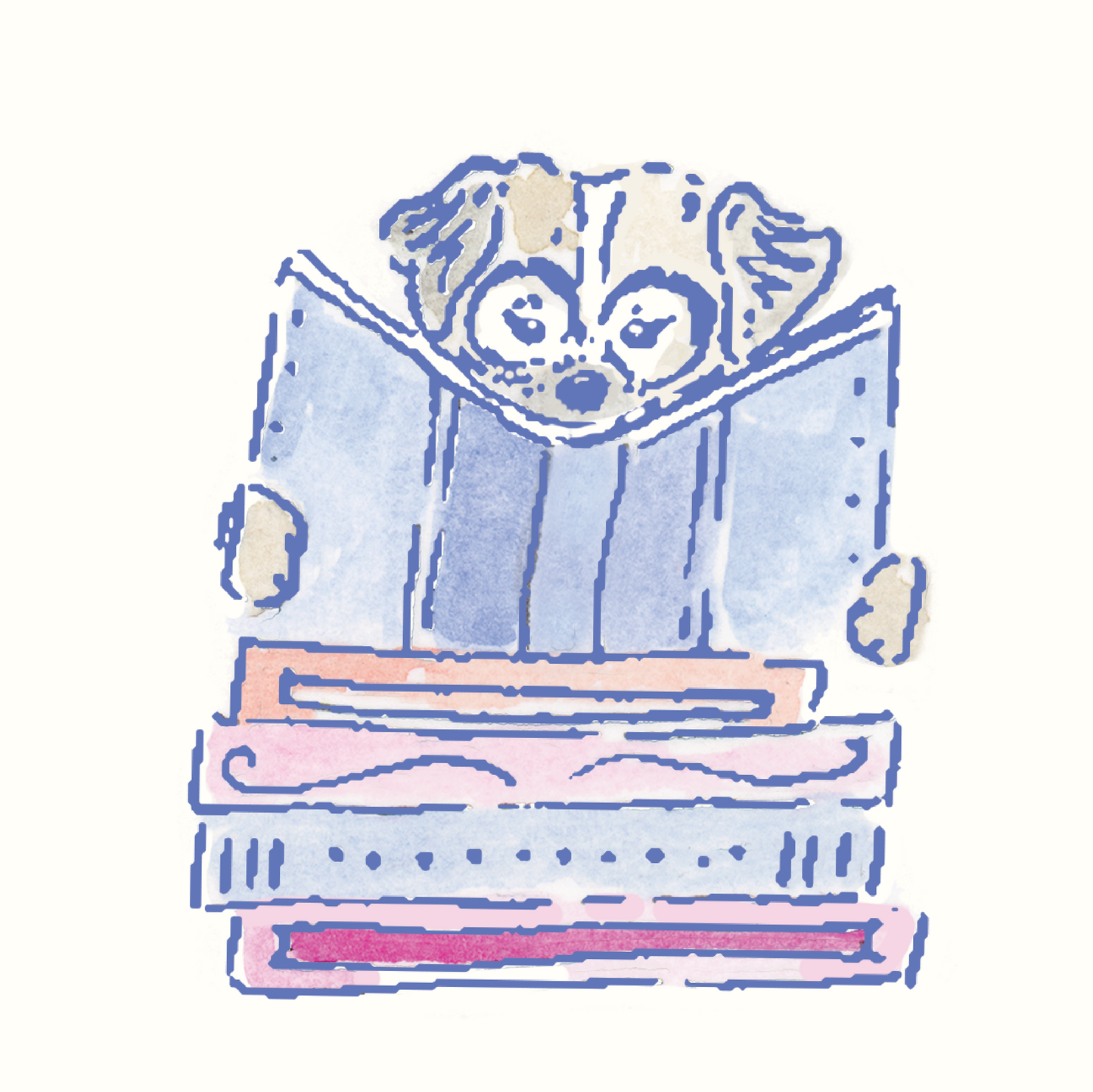 Curious Dog Stationery Set