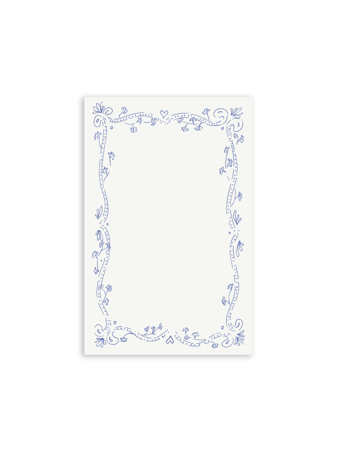 Celeste Border Notepad