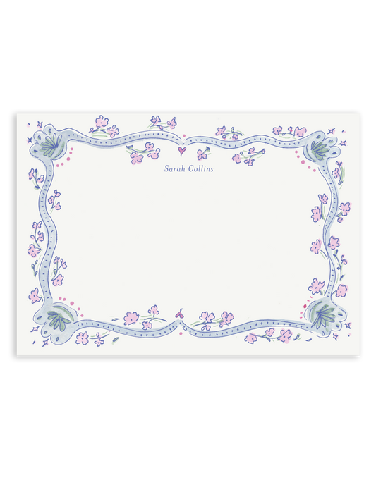 Celeste Multicolor Border Stationery Set