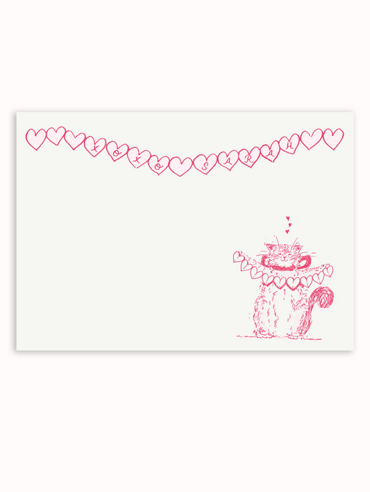 Kiko's Valentine Stationery Set