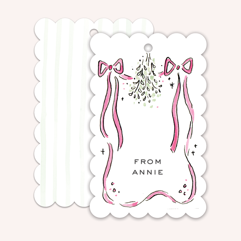 Mistletoe Gift Tags