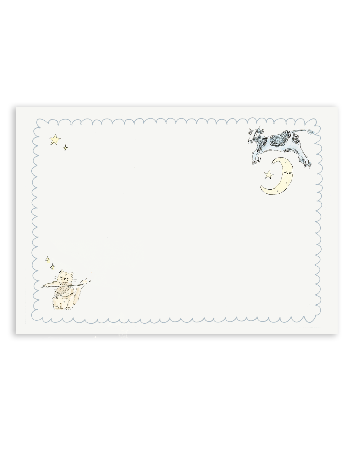 Over the Moon Stationery Set
