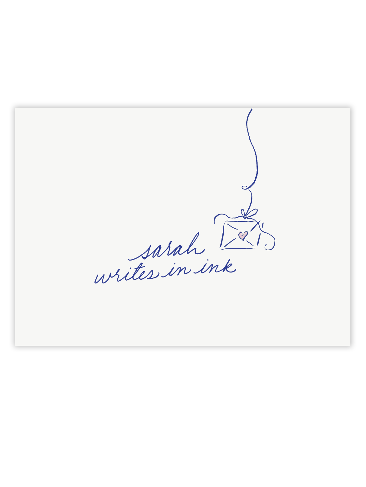 Sarah Writes In Ink Gift Card