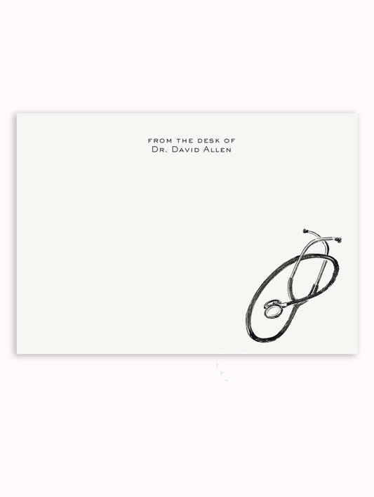 Stethoscope Stationery Set