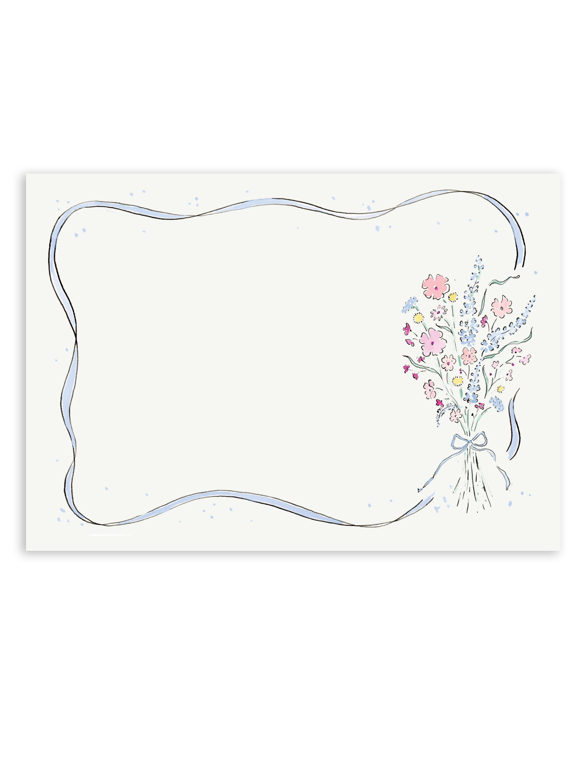 Wildflower Bouquet Stationery