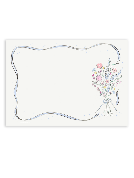 Wildflower Bouquet Stationery