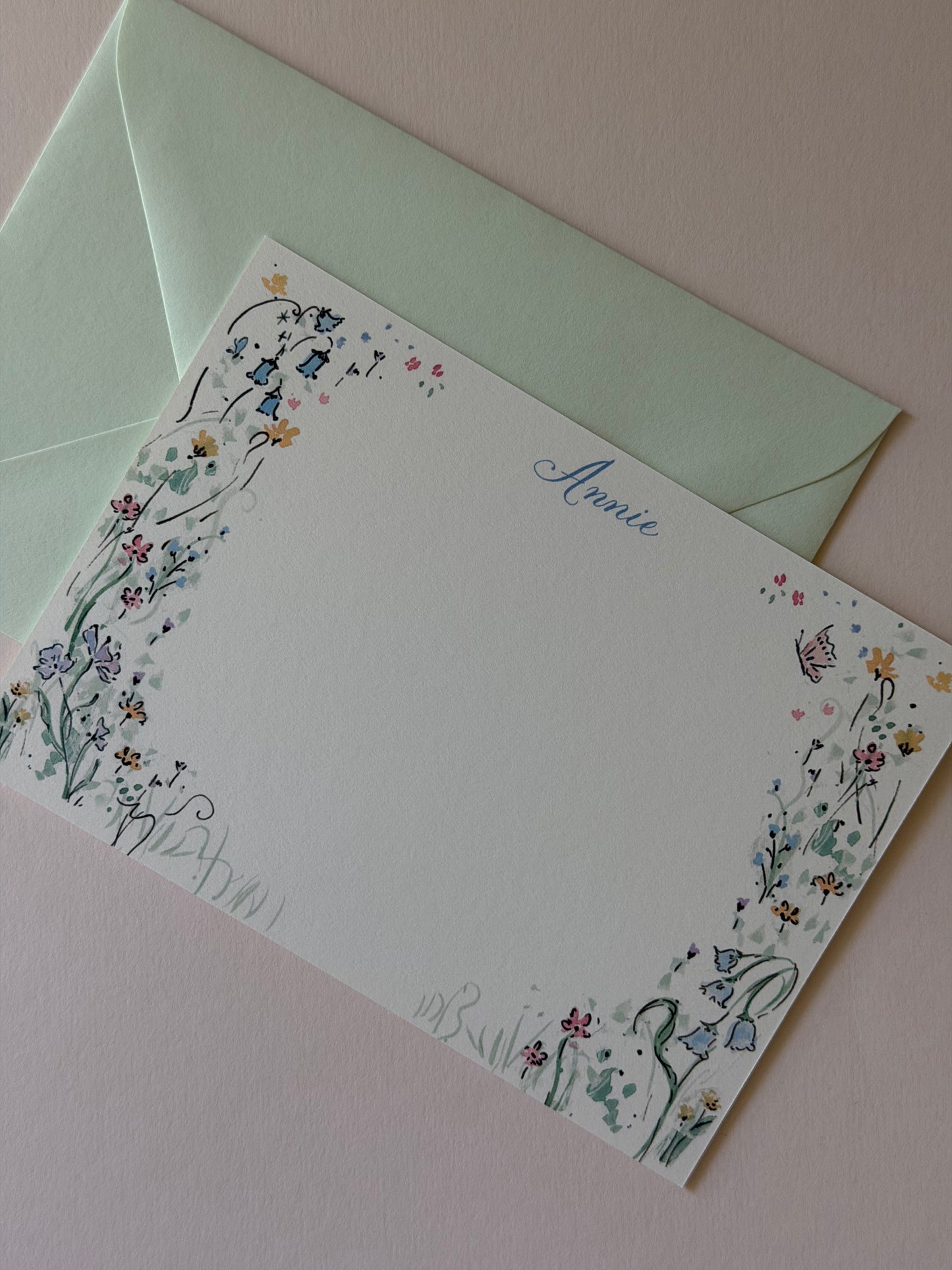 Fairy Garden Stationery Set