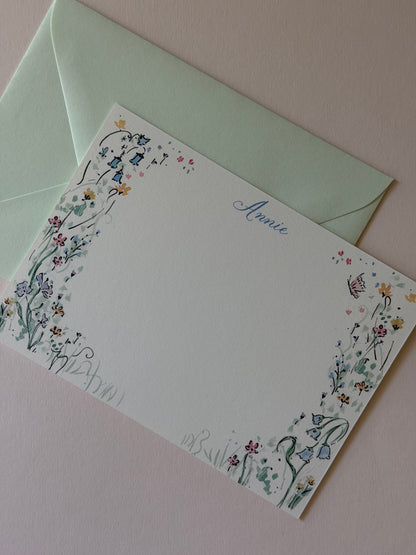 Fairy Garden Stationery Set