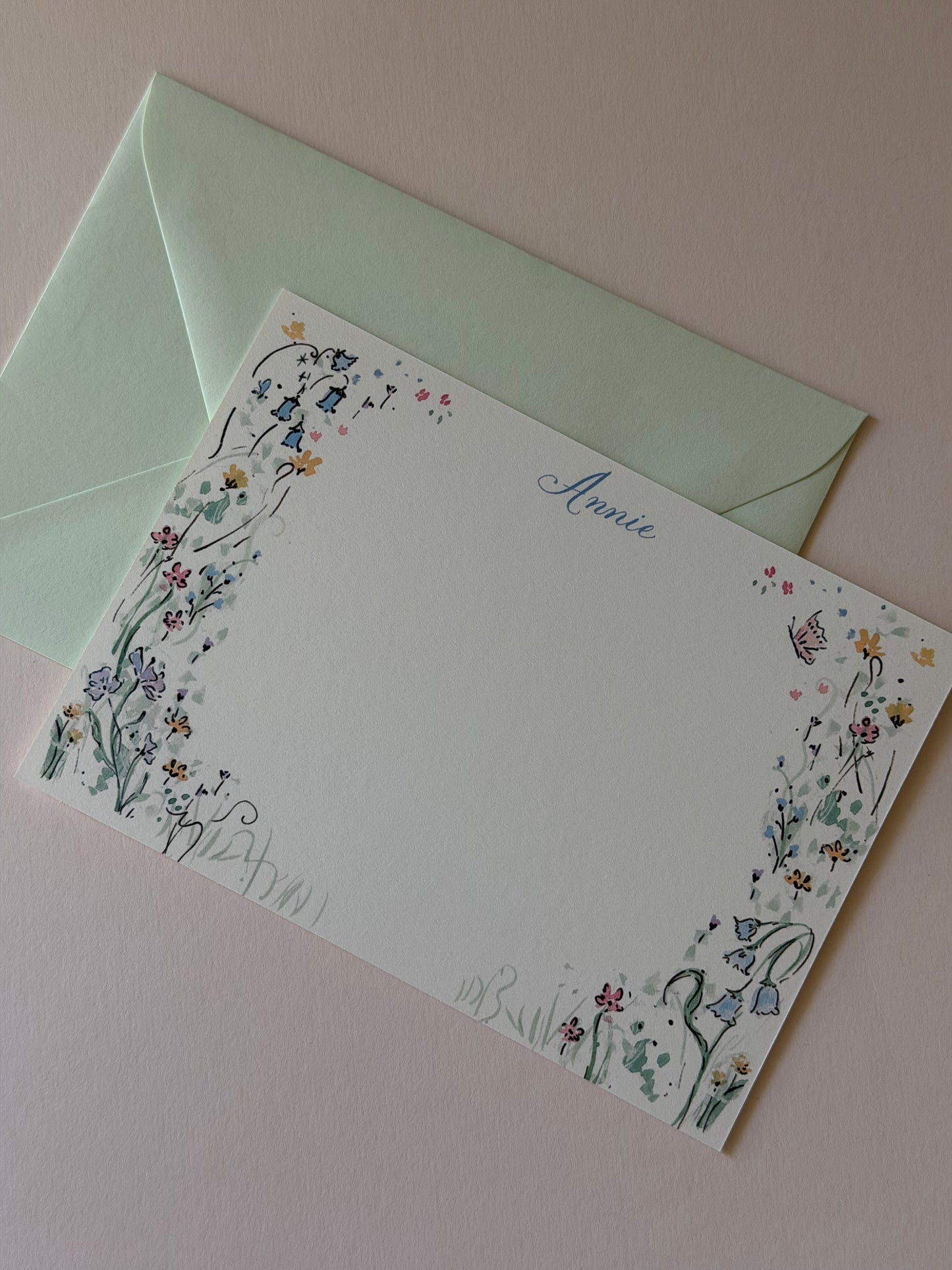 Fairy Garden Stationery Set
