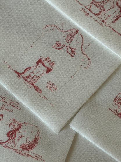 Kiko 12 Days of Christmas Paper Cocktail Napkin