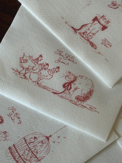 Kiko 12 Days of Christmas Paper Cocktail Napkin