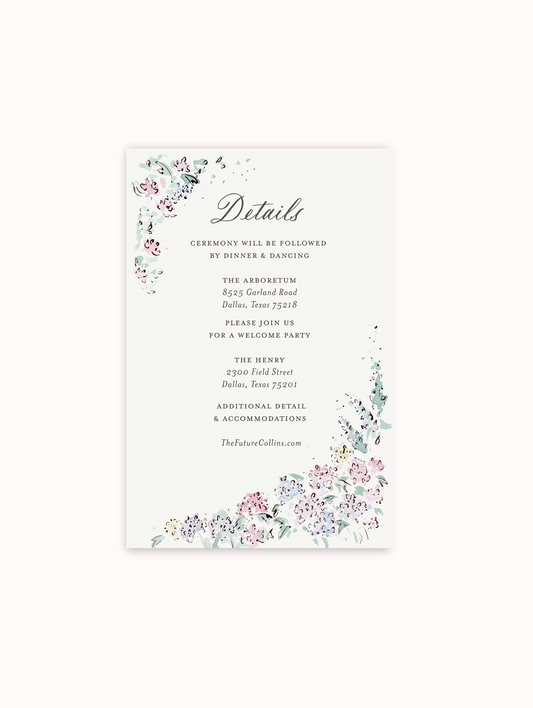 June Details Card