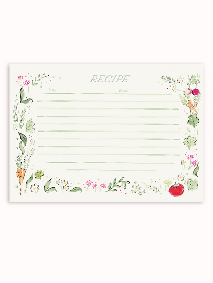 Greens Recipe Card