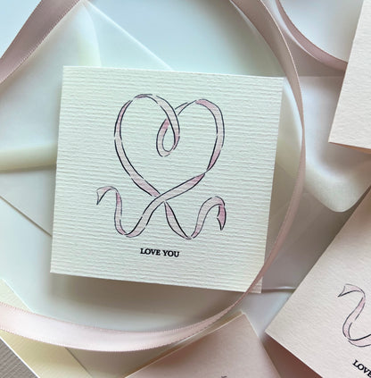 Sweet Something Tiny 3x3" Cards - set of 4 with envelopes included