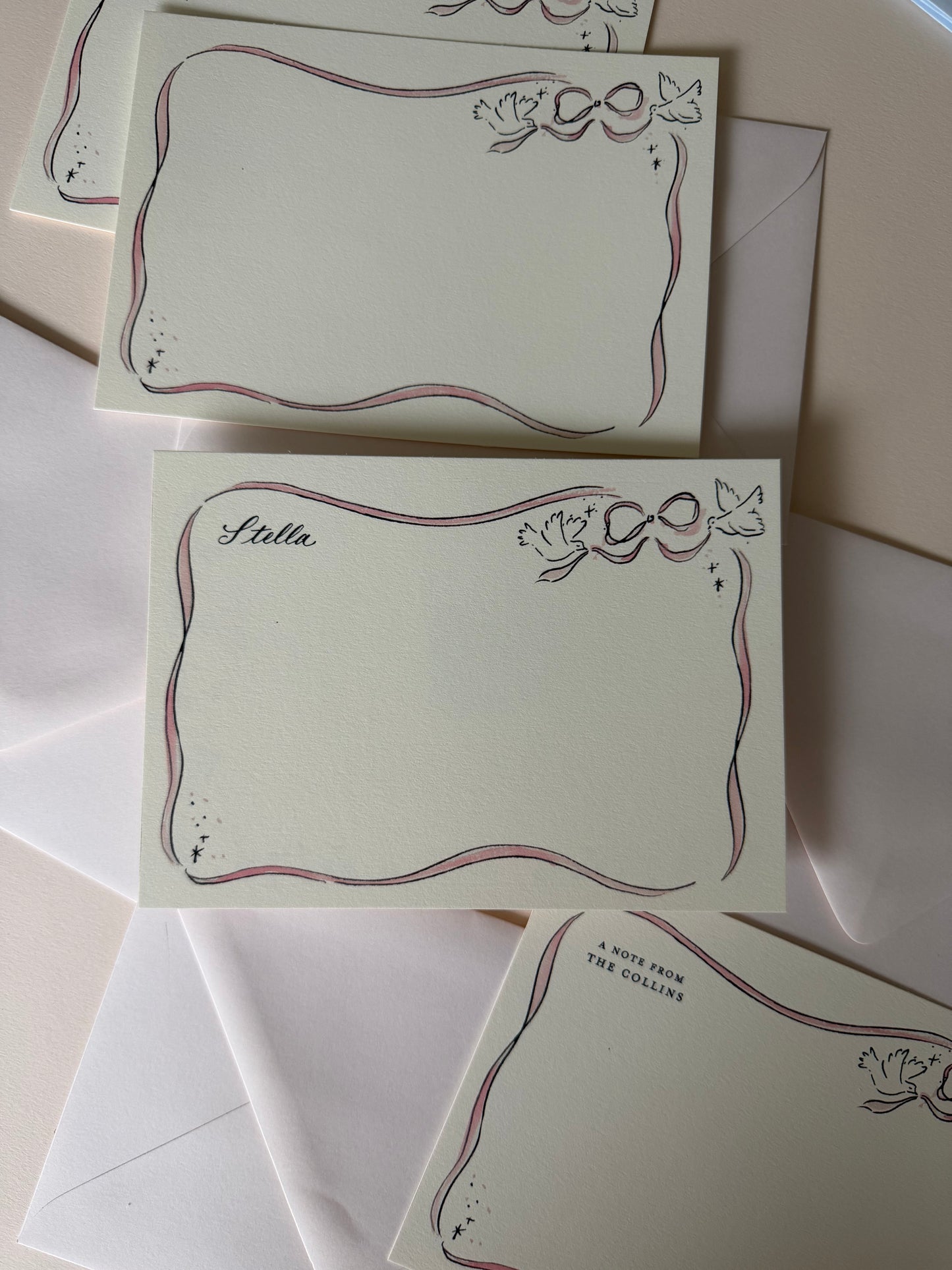 Love Birds Stationery Set