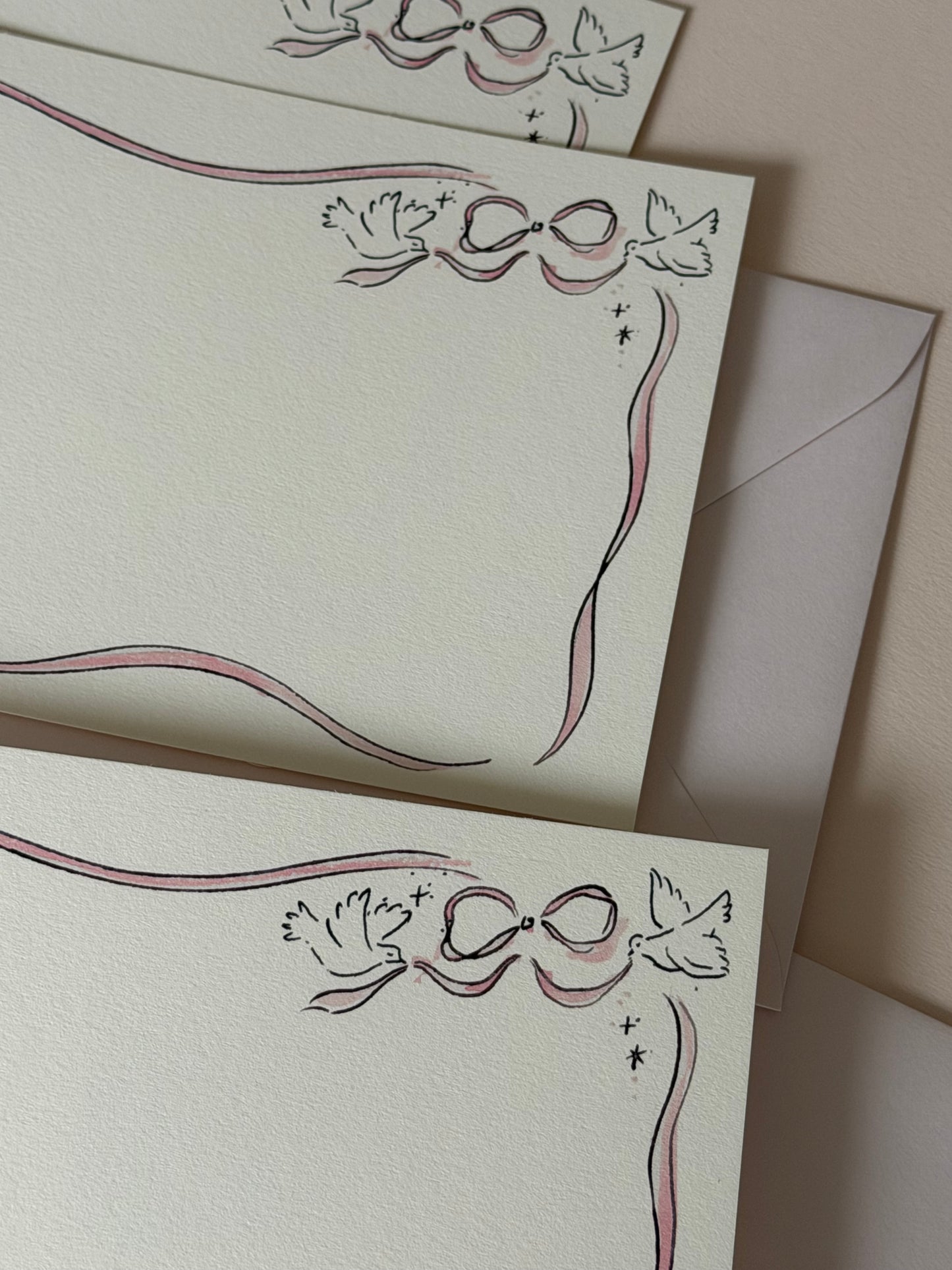 Love Birds Stationery Set