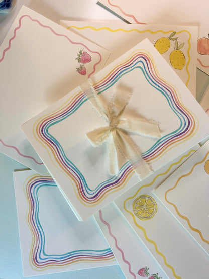 Lemon Stationery Set