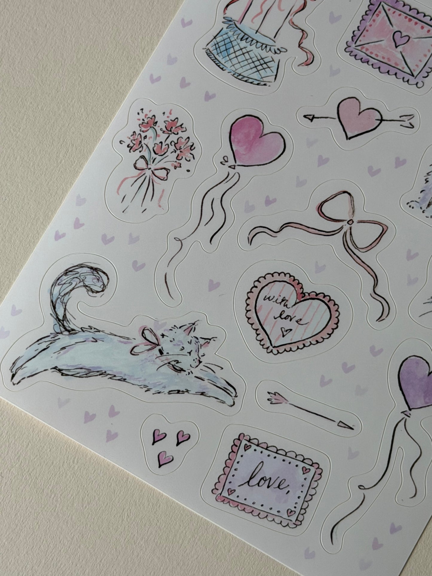 Sticker Sheet No. 4 - Kiko Love