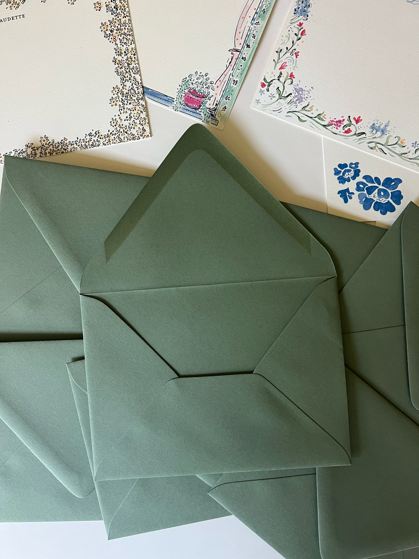Extra Envelopes (Set of 8)