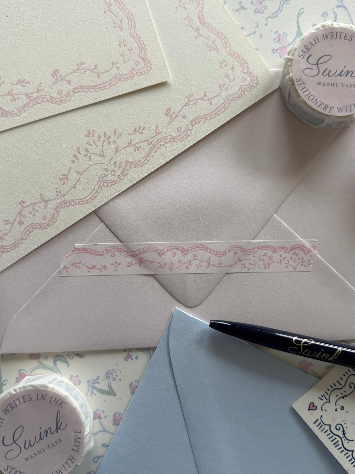 Embroidered Washi Tape