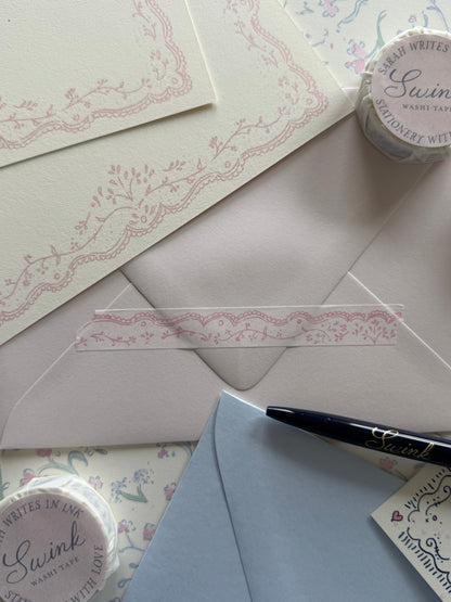 Embroidered Washi Tape