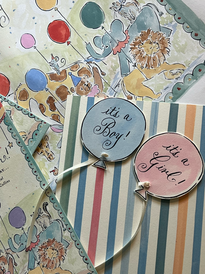 A Big Celebration Gender Reveal (Set of 5)