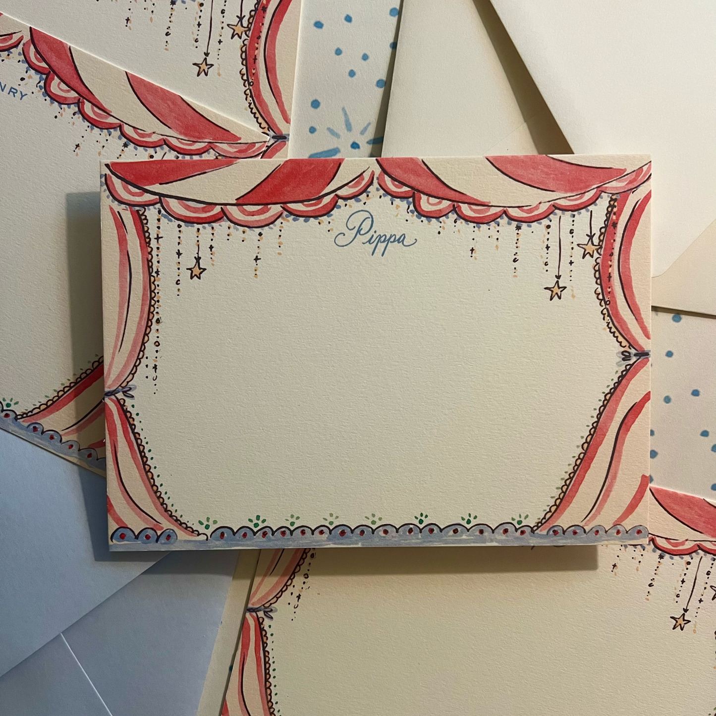 Circus Stationery Set
