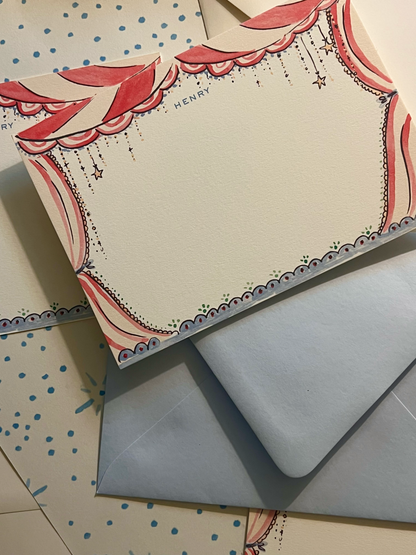 Circus Stationery Set