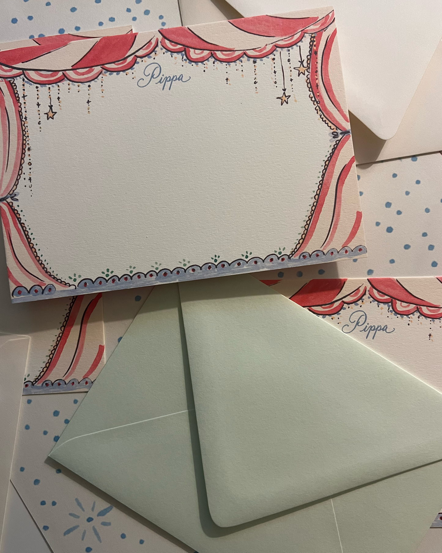 Circus Stationery Set