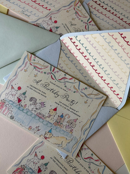 Birthday Pawty Invitation