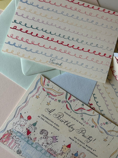 Birthday Pawty Invitation