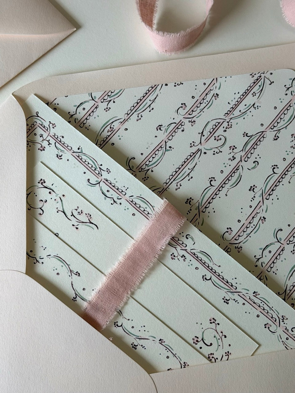 The Clara Wedding Suite in Blush & Sage
