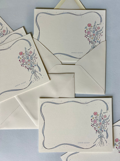 Wildflower Bouquet Stationery
