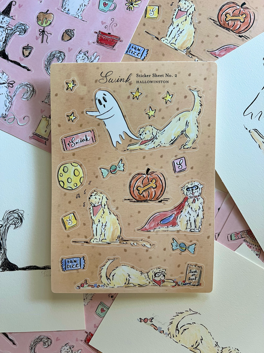 Sticker Sheet No. 2 - Hallowinston