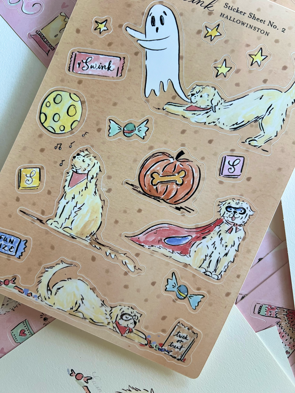 Sticker Sheet No. 2 - Hallowinston