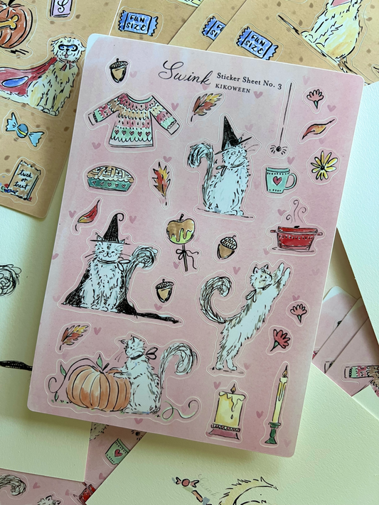 Sticker Sheet No. 3 - Kikoween